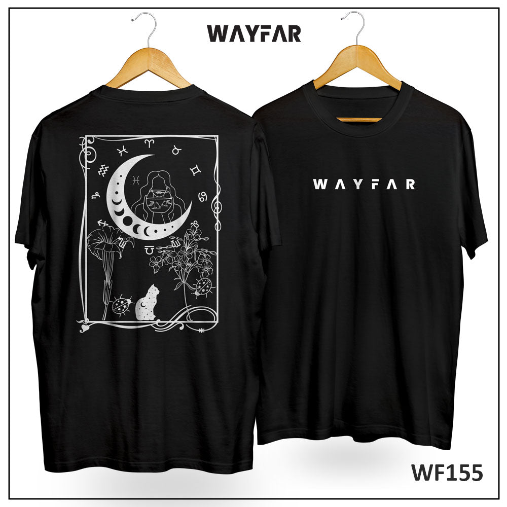 Zodiac Celestial Back Print Unisex Tee | WF143
