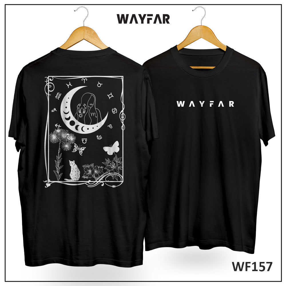 Zodiac Celestial Back Print Unisex Tee | WF145