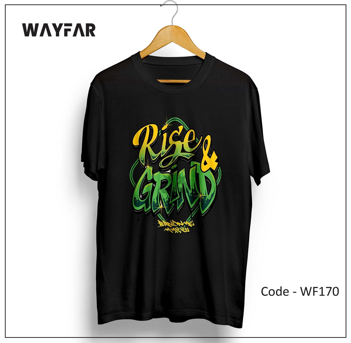 Full Color Streetwear Front Print Unisex Tee | WF170