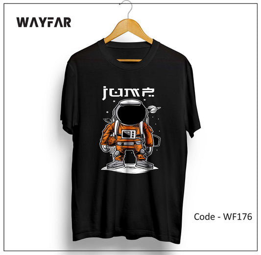 Full Color Streetwear Front Print Unisex Tee | WF176