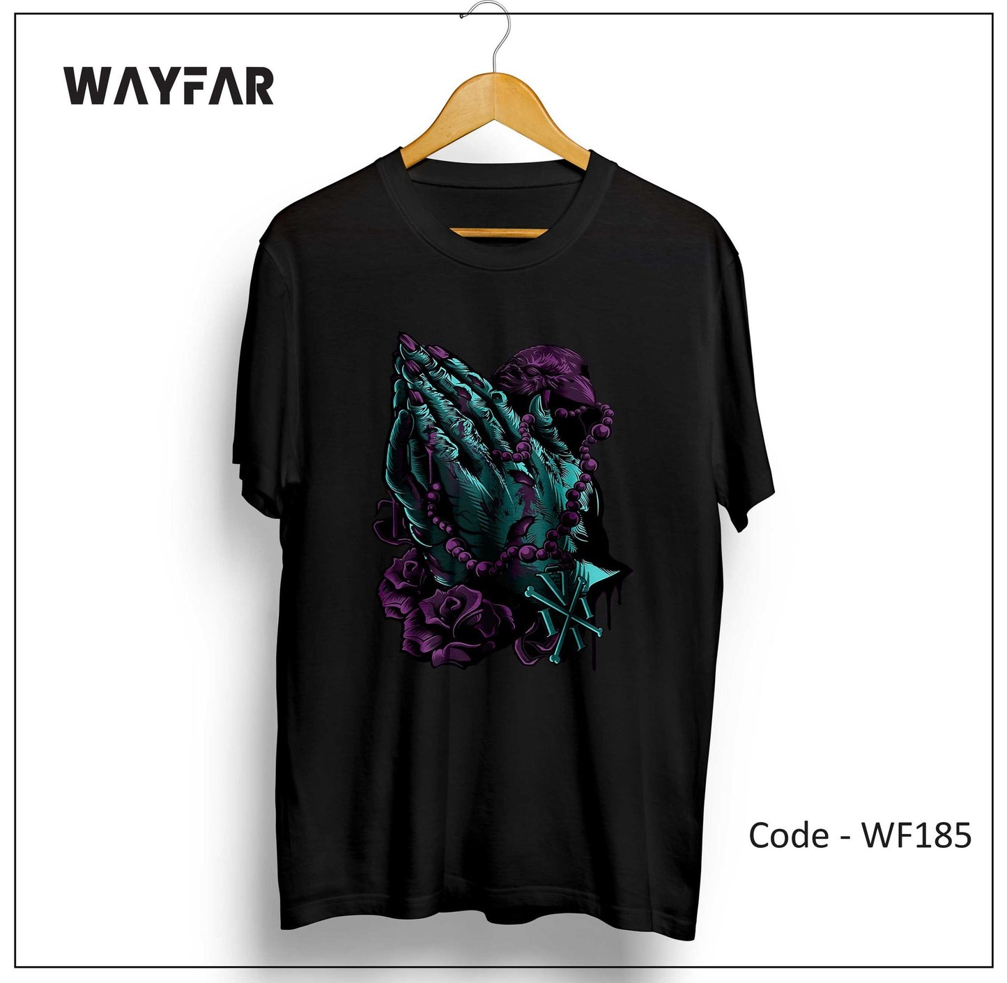 Full Color Streetwear Front Print Unisex Tee | WF185