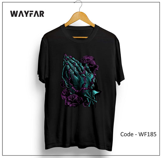 Full Color Streetwear Front Print Unisex Tee | WF185