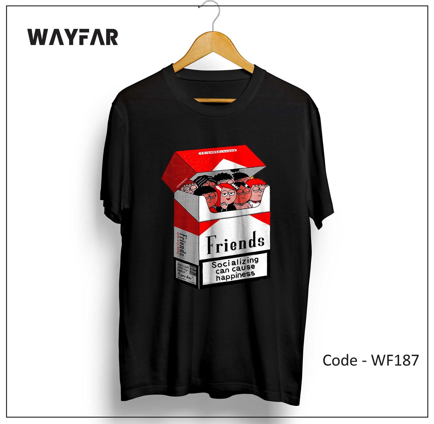 Full Color Streetwear Front Print Unisex Tee | WF187