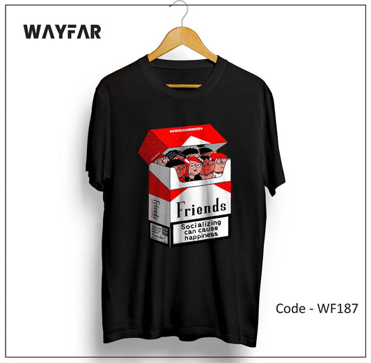 Full Color Streetwear Front Print Unisex Tee | WF187