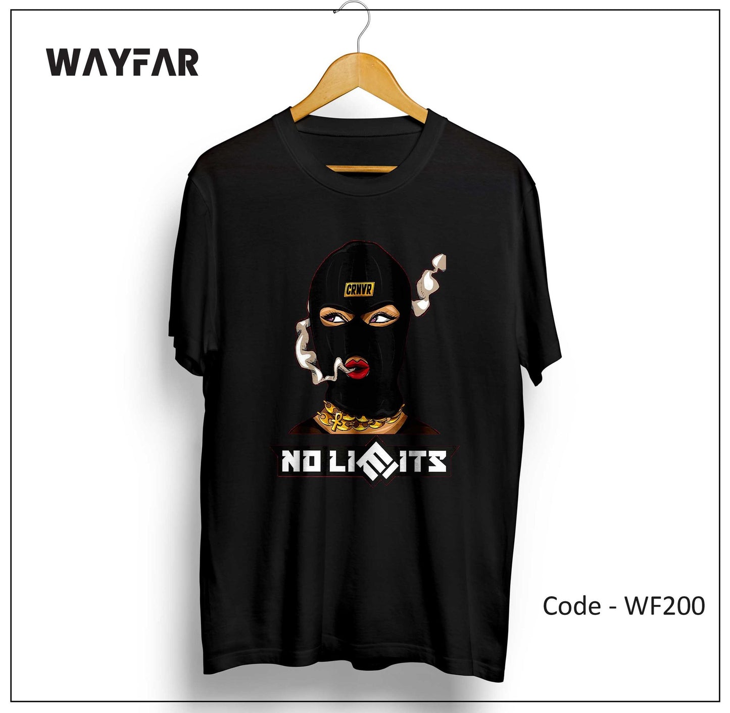 Full Color Streetwear Front Print Unisex Tee | WF200