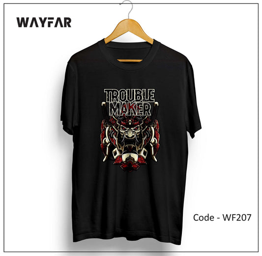 Full Color Streetwear Front Print Unisex Tee | WF207