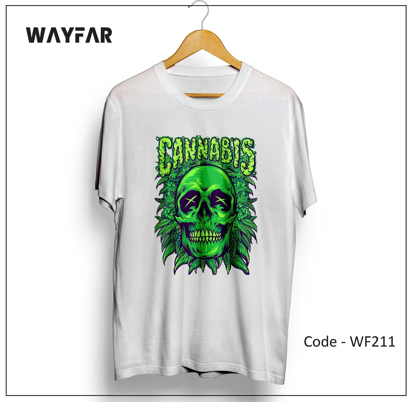 Full Color Streetwear Front Print Unisex Tee | WF161