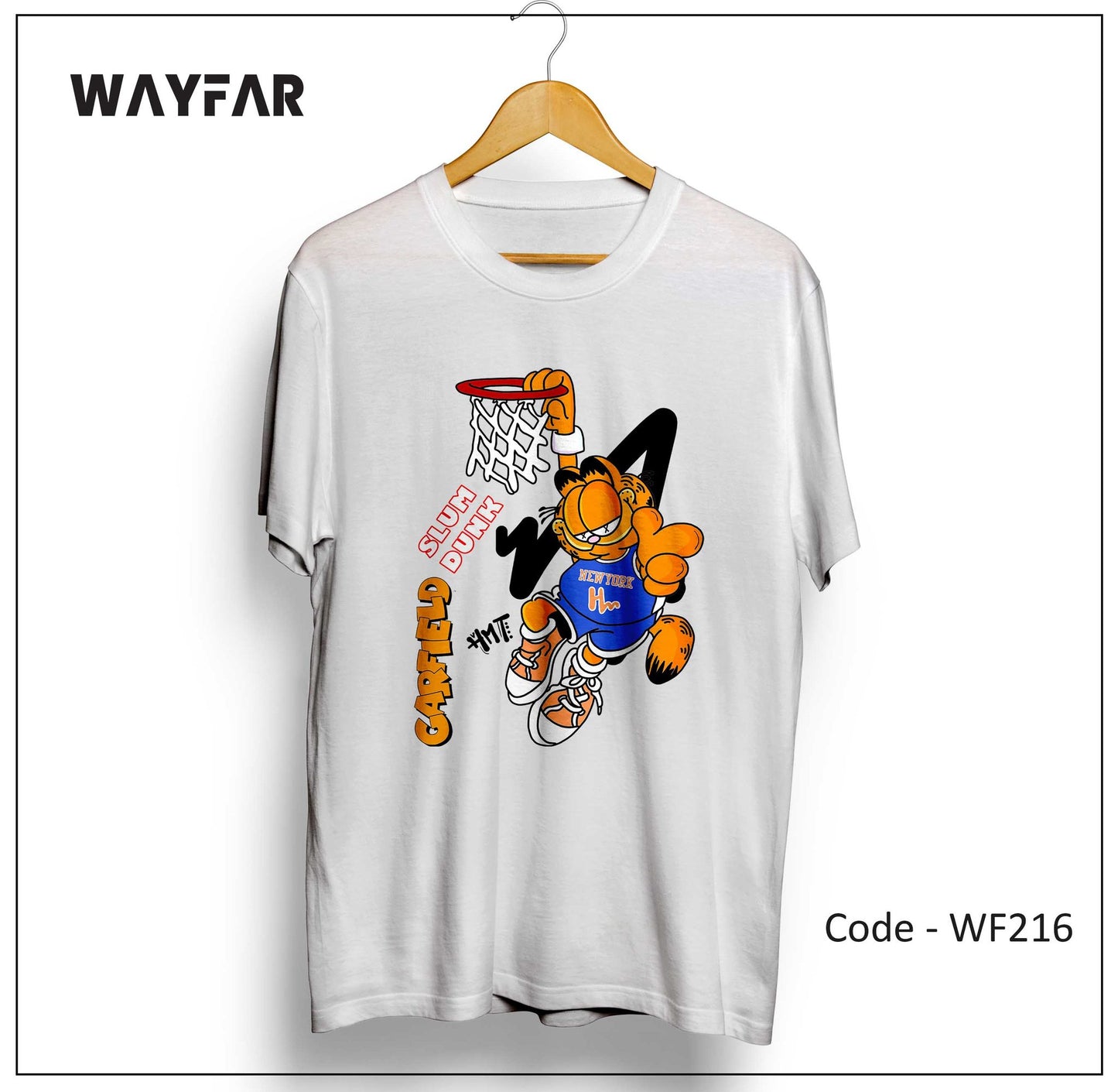 Full Color Streetwear Front Print Unisex Tee | WF166