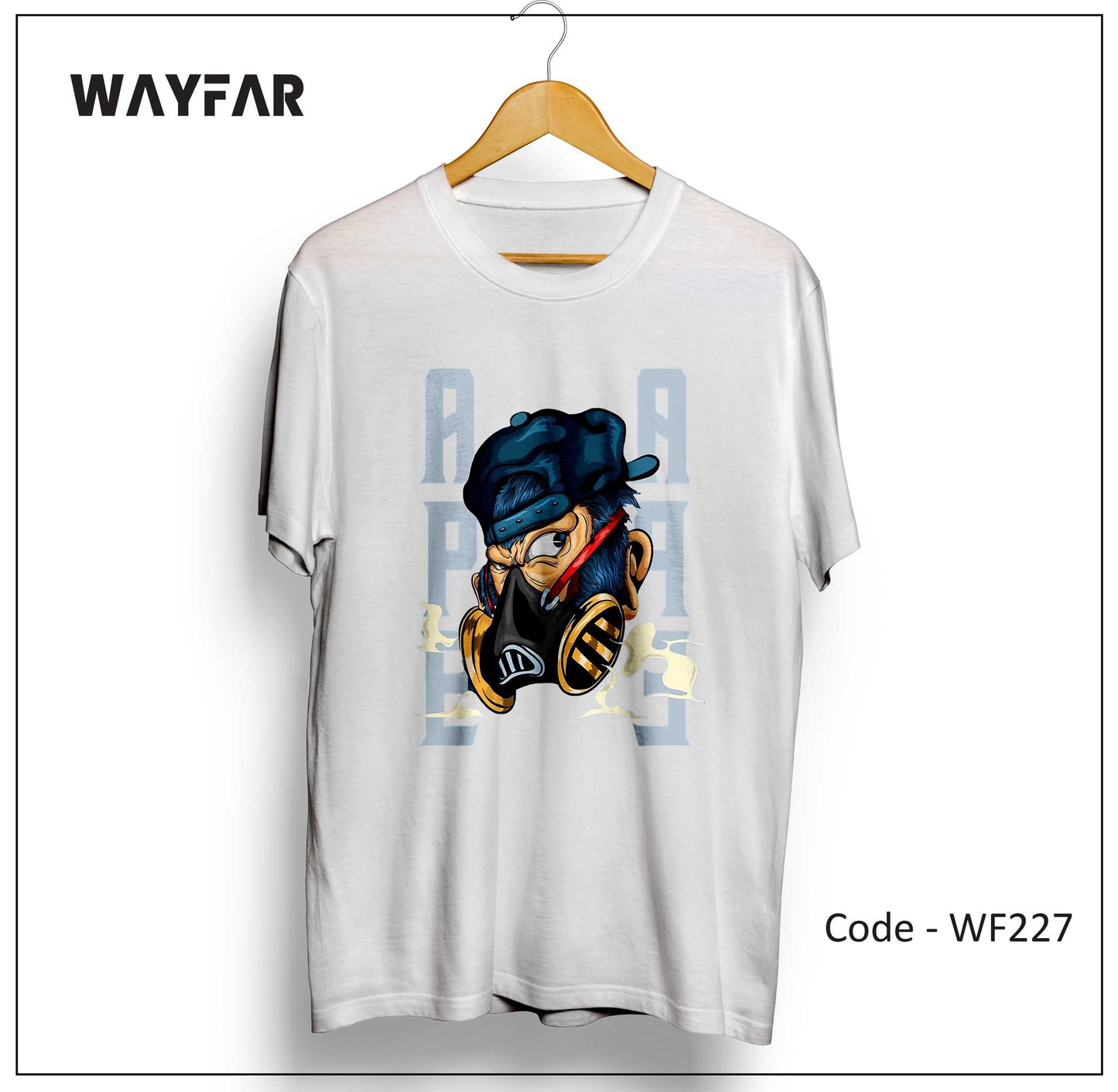Full Color Streetwear Front Print Unisex Tee | WF180