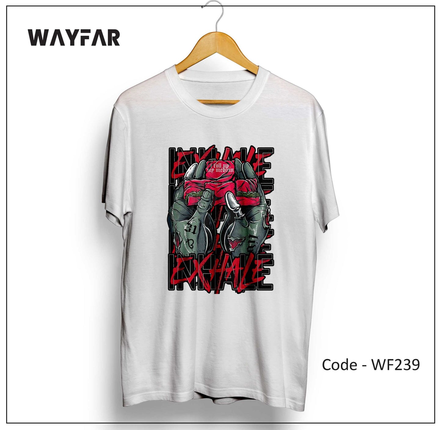 Full Color Streetwear Front Print Unisex Tee | WF195