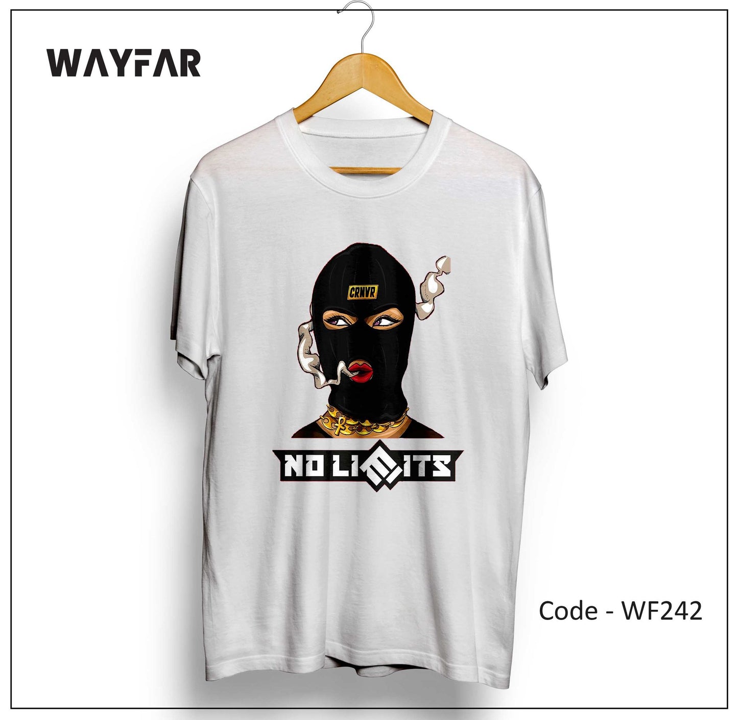 Full Color Streetwear Front Print Unisex Tee | WF200