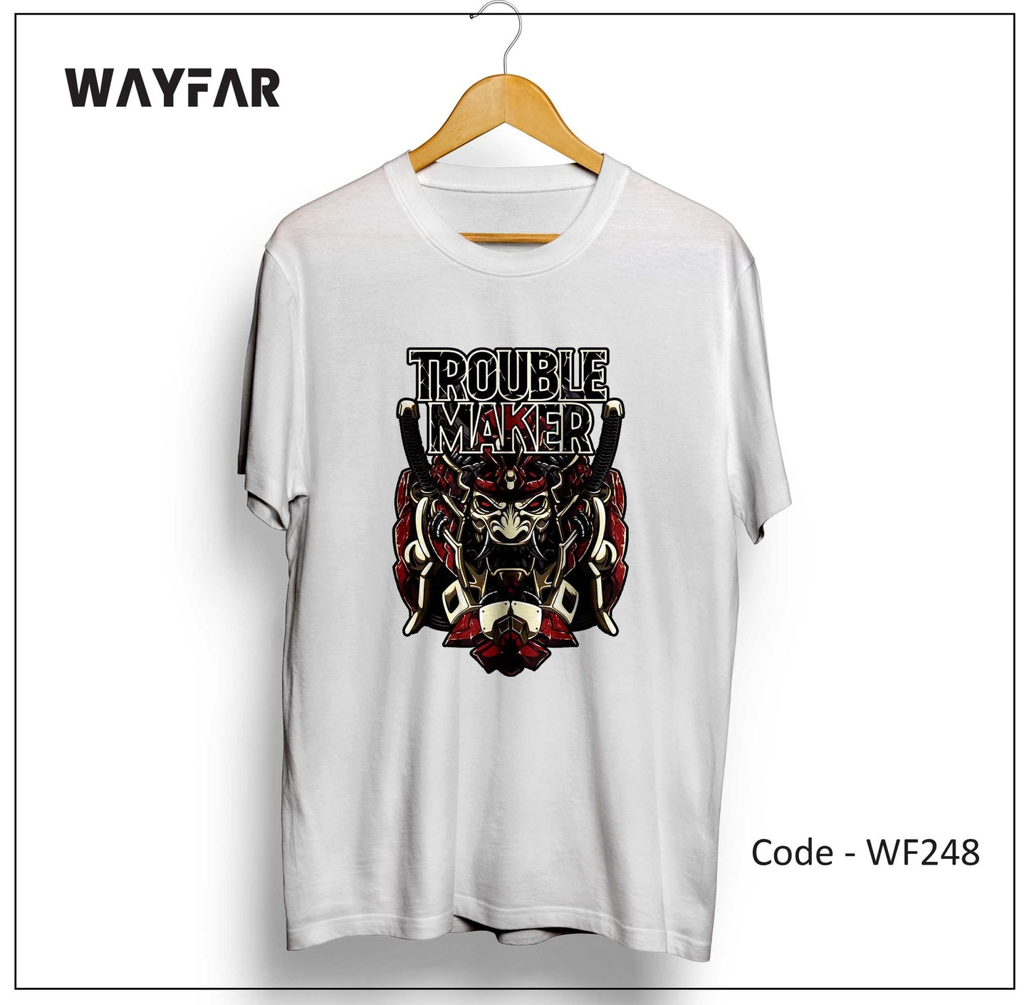 Full Color Streetwear Front Print Unisex Tee | WF207