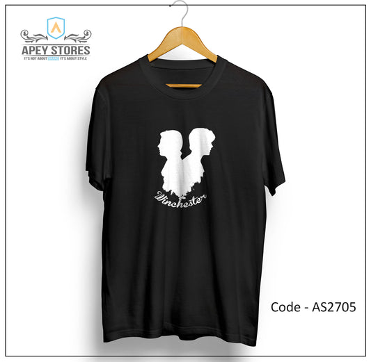 Supernatural TV Show Front Print Unisex Tee | AS2705