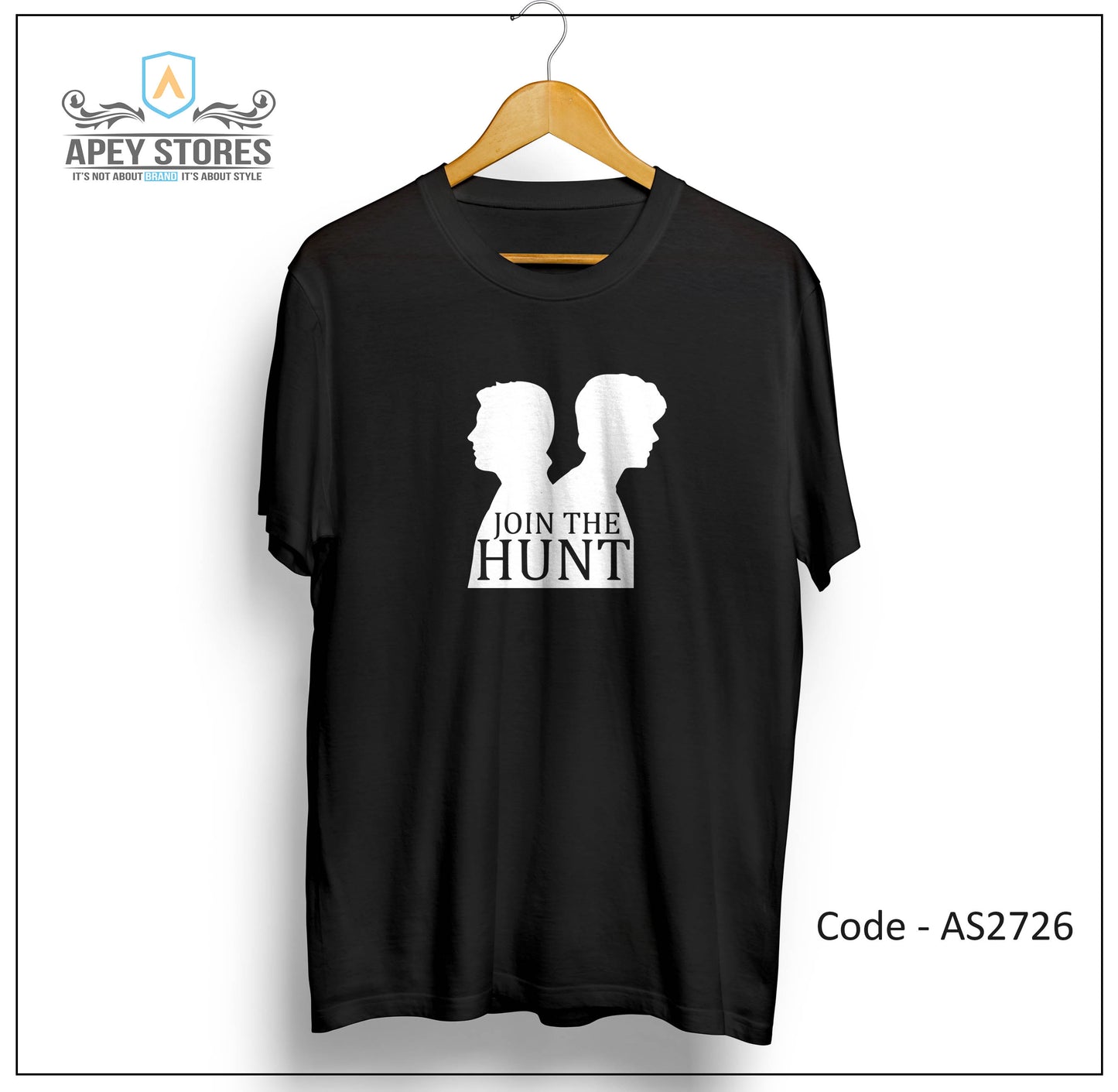 Supernatural TV Show Front Print Unisex Tee | AS2726