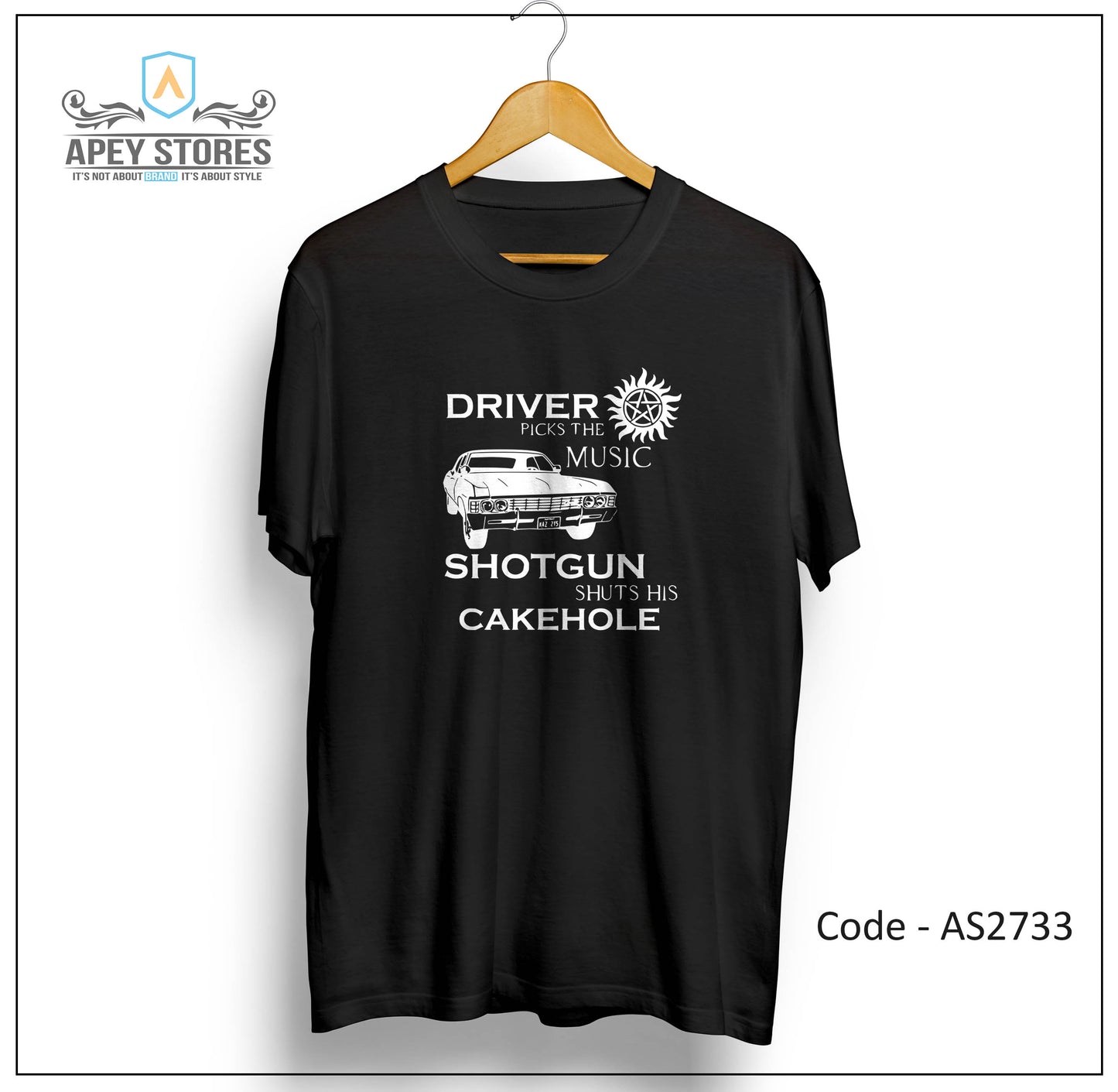 Supernatural TV Show Front Print Unisex Tee | AS2733