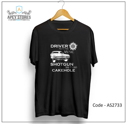 Supernatural TV Show Front Print Unisex Tee | AS2733