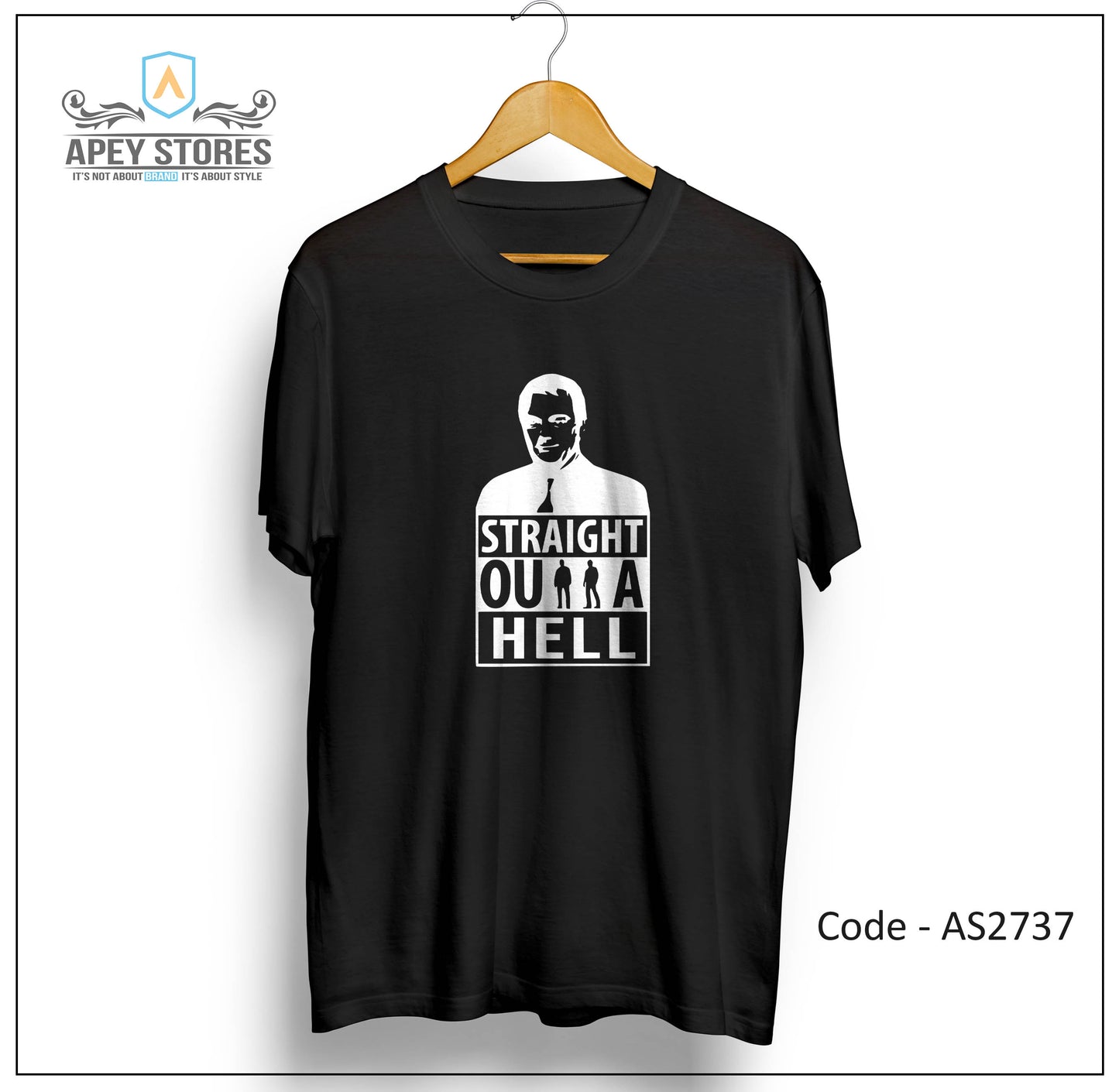 Supernatural TV Show Front Print Unisex Tee | AS2737