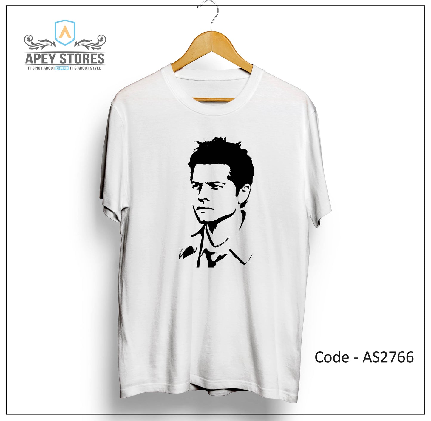 Supernatural TV Show Front Print Unisex Tee | AS2719