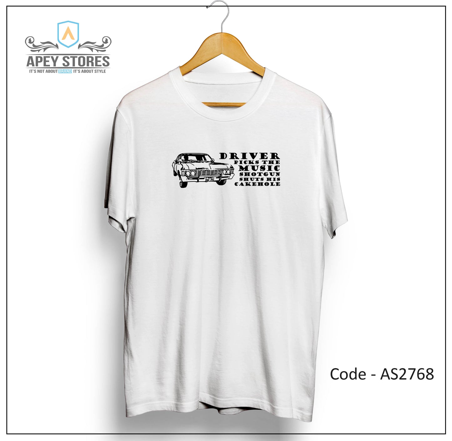 Supernatural TV Show Front Print Unisex Tee | AS2721