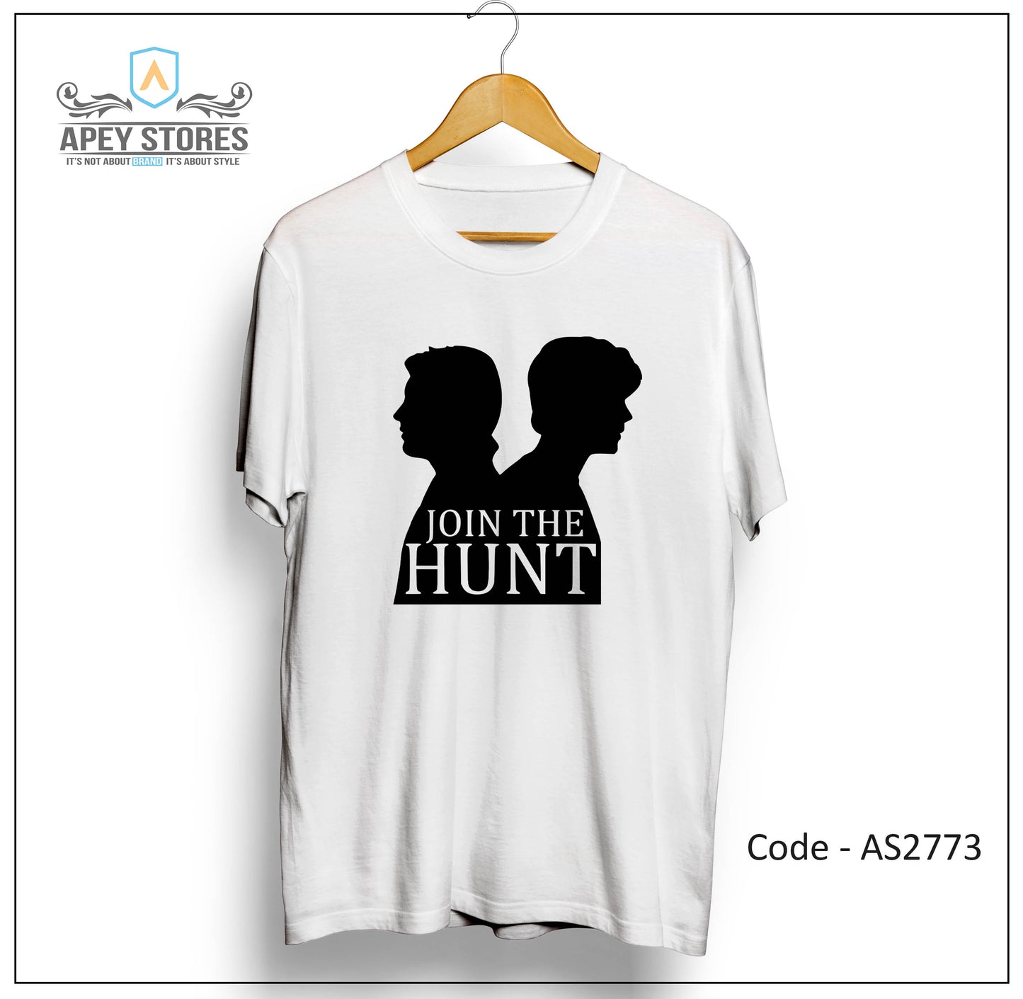 Supernatural TV Show Front Print Unisex Tee | AS2726