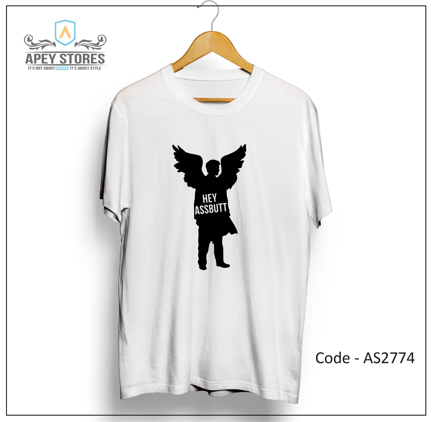 Supernatural TV Show Front Print Unisex Tee | AS2727