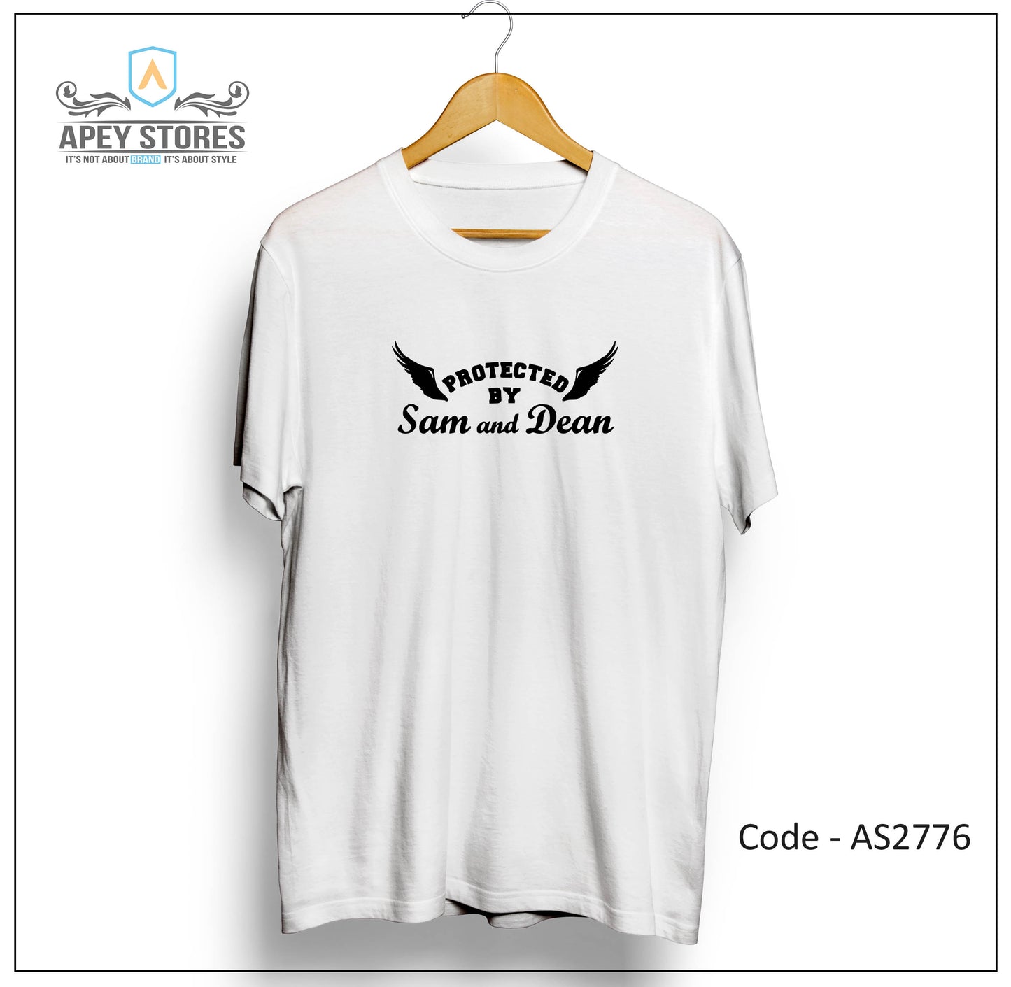 Supernatural TV Show Front Print Unisex Tee | AS2729