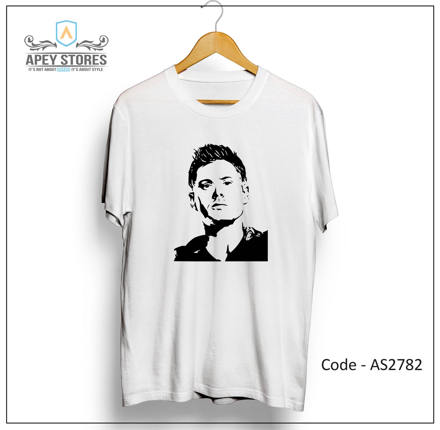 Supernatural TV Show Front Print Unisex Tee | AS2735