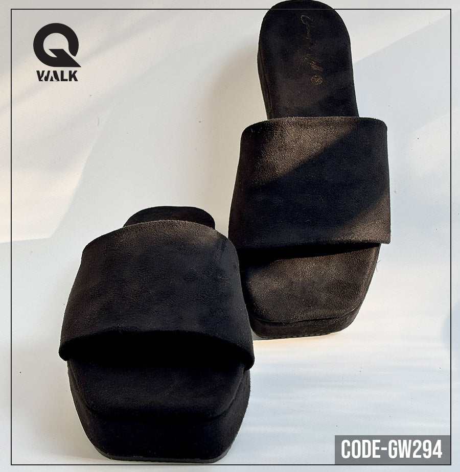 Black Velvet Color Flatfoam with Cover Front | GW294