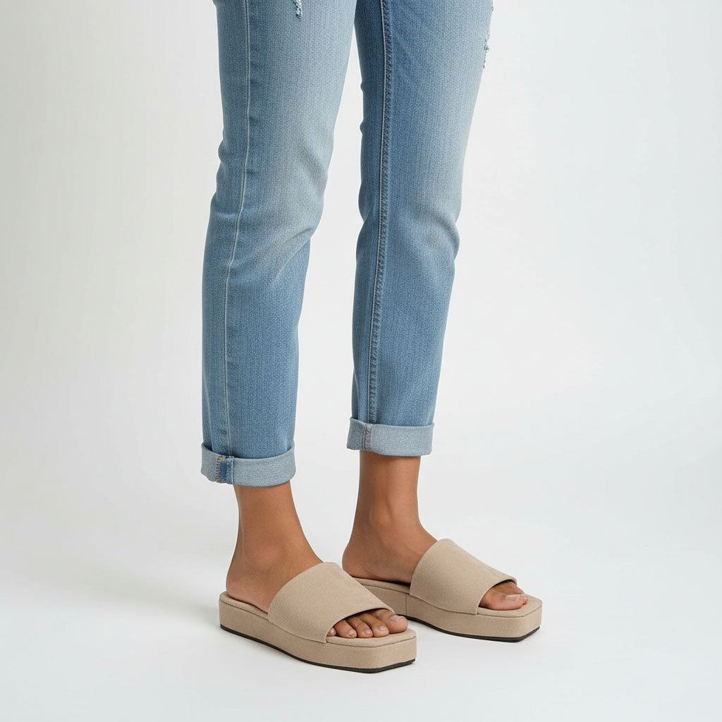 Beige Color Flatfoam with Cover Front | GW304