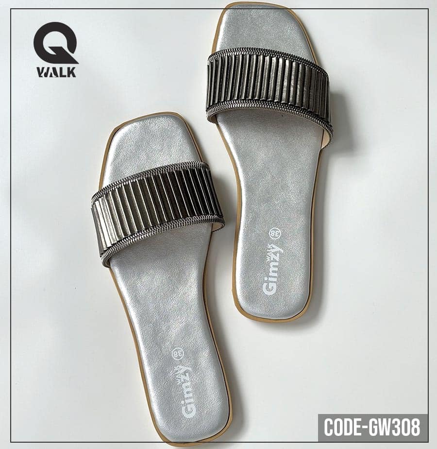 Light Grey Color Slipper with Cover Front | GW308