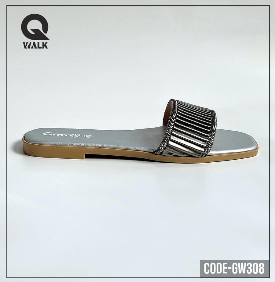 Light Grey Color Slipper with Cover Front | GW308