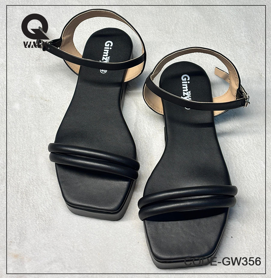Black Color Flatfoam with Black Color Strap| GW356